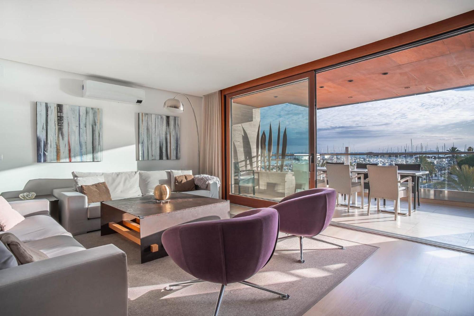 Luxury Sea View Apartment In Puerto De Alcudia Buitenkant foto