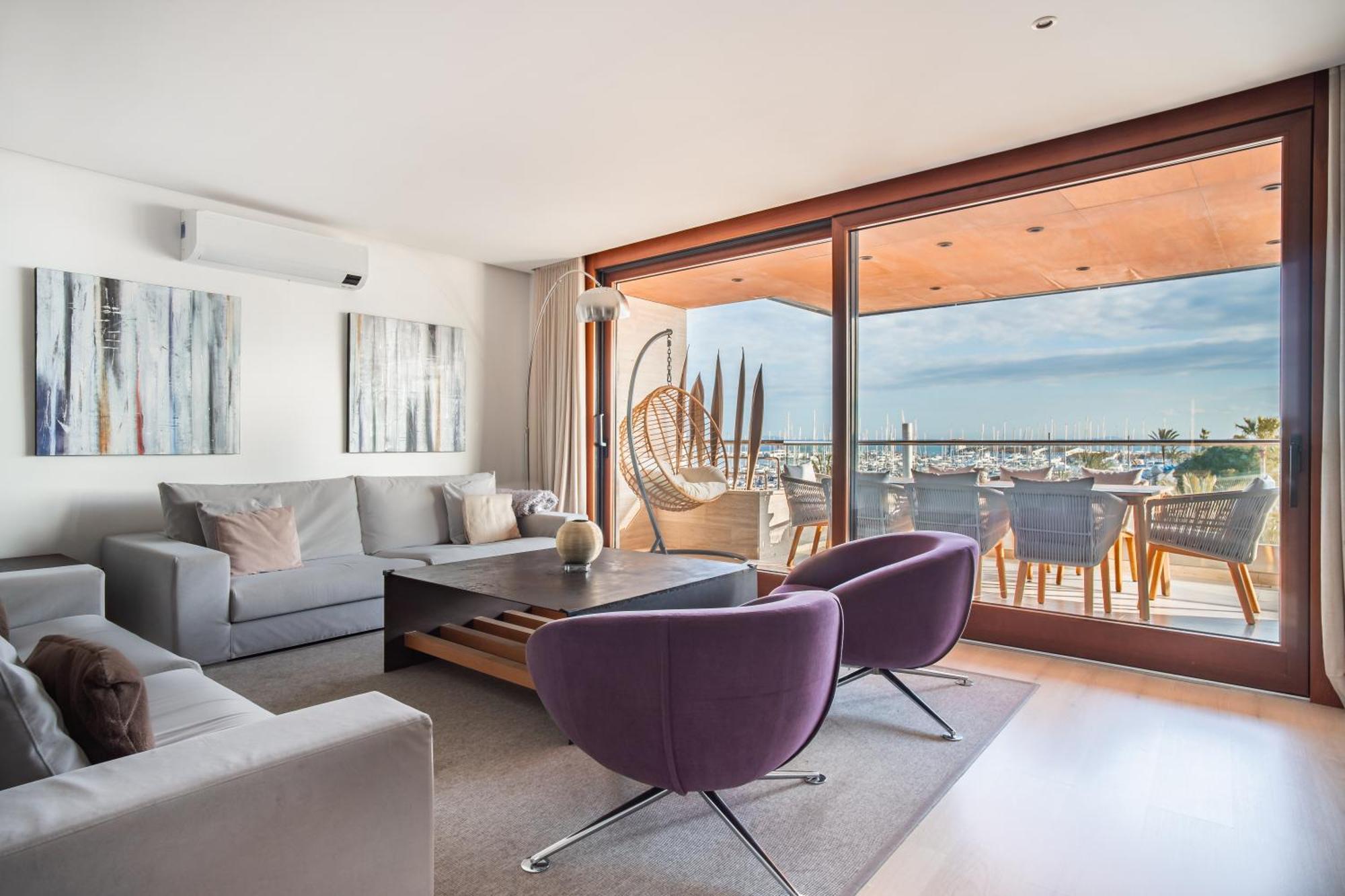 Luxury Sea View Apartment In Puerto De Alcudia Buitenkant foto